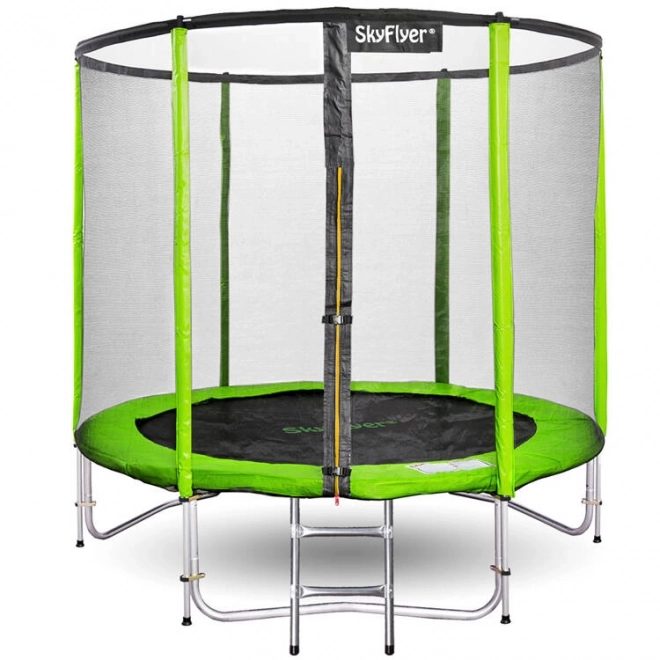 Trampolin SkyFlyer Ring 2in1 180cm mit Leiter