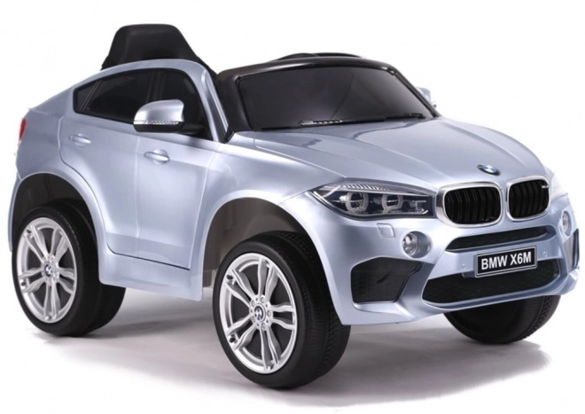 BMW X6 Elektroauto für Kinder Silber