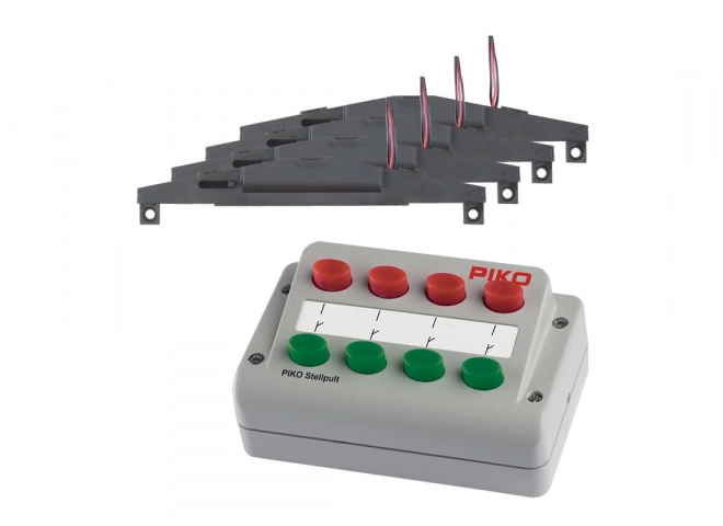 Piko Analoges Steuerpult-Set mit 4 Weichenantrieben