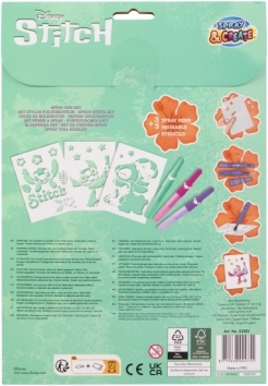Malset mit Blasstiften Stitch A4