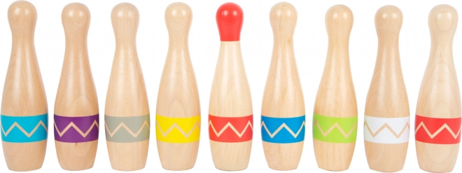 Holz-Bowling-Set Active von Small Foot