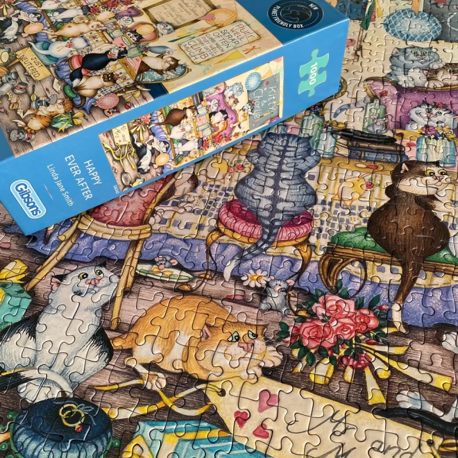 Gibsons Puzzle Glücklich bis ans Ende 1000 Teile