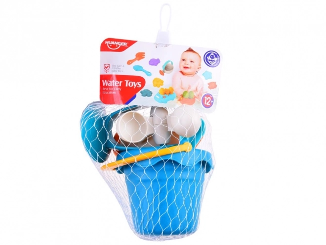 Weicher Sandspielset Eimer und Formen