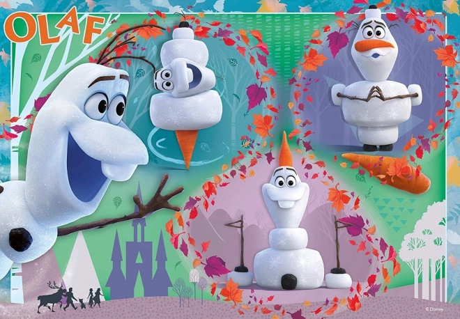 Ravensburger Puzzle Die Eiskönigin 2: Liebender Olaf 2x12 Teile