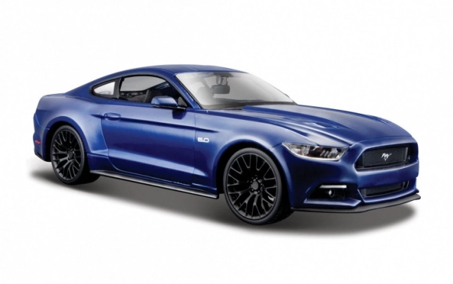 Ford Mustang GT 2015 Modellauto Blau 1:24