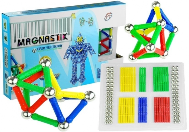 Großes Magnetbausteine-Set von Magnastix