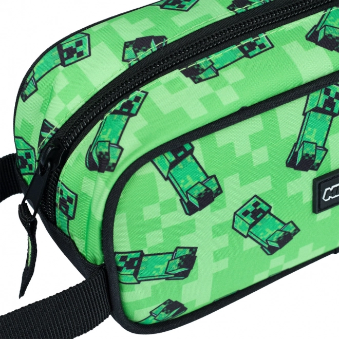 Minecraft Set Creeper: Federtasche und Beutel