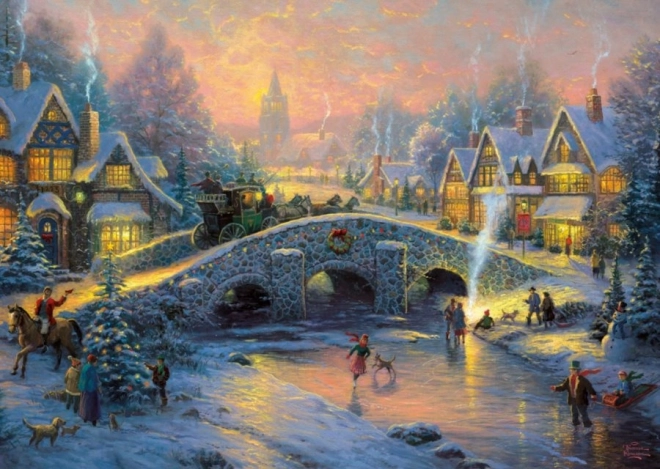 Puzzle Weihnachtszauber 1000 Teile