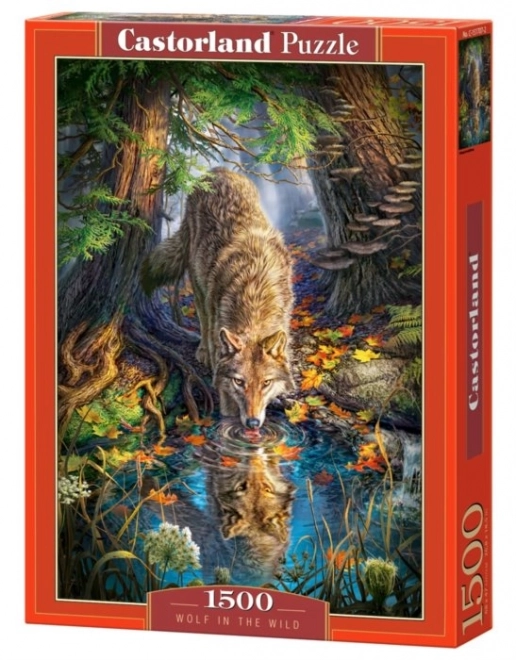 Puzzle mit 1500 Teilen - Wolf