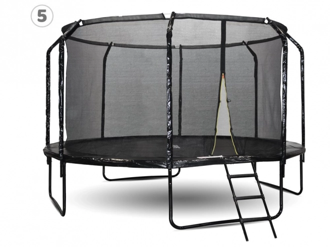 Garten-Trampolin SkyFlyer mit Leiter 426 cm