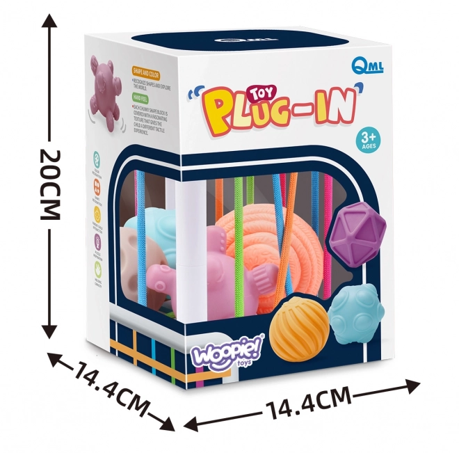 Elastischer Sensorik-Würfel von Woopie