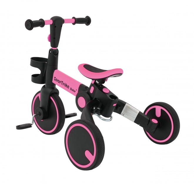 Dreirad Happy Bike 3-in-1 Sportrike Rosa