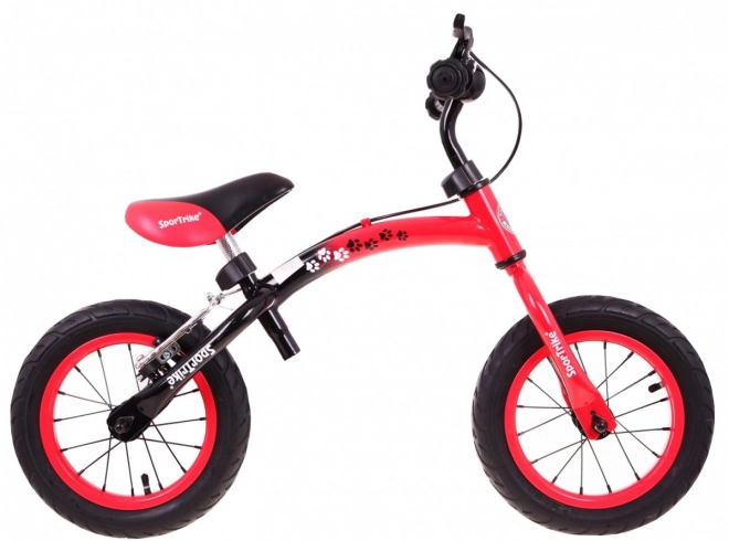 Laufrad Kinder Boomerang Sportrike Rot