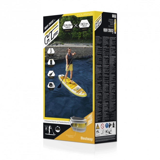 Aufblasbares Sup-Board Hydro-Force Gelb 320 x 76 x 12 cm