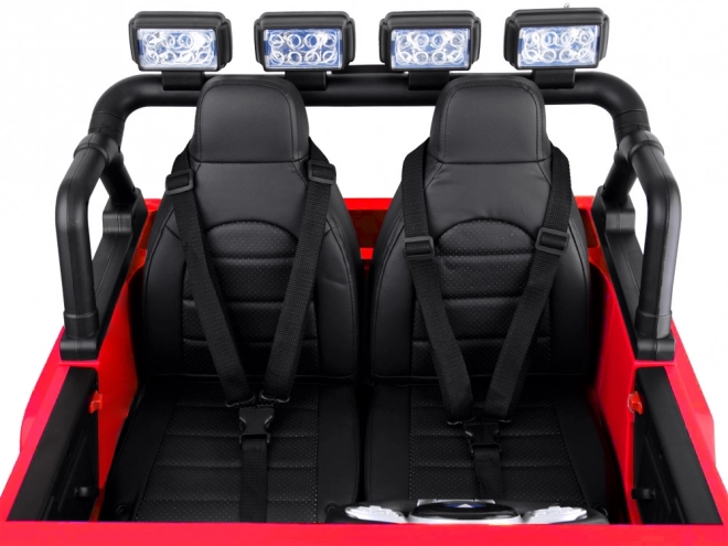 Elektrisches Kinderauto Toyota Land Cruiser – Rot