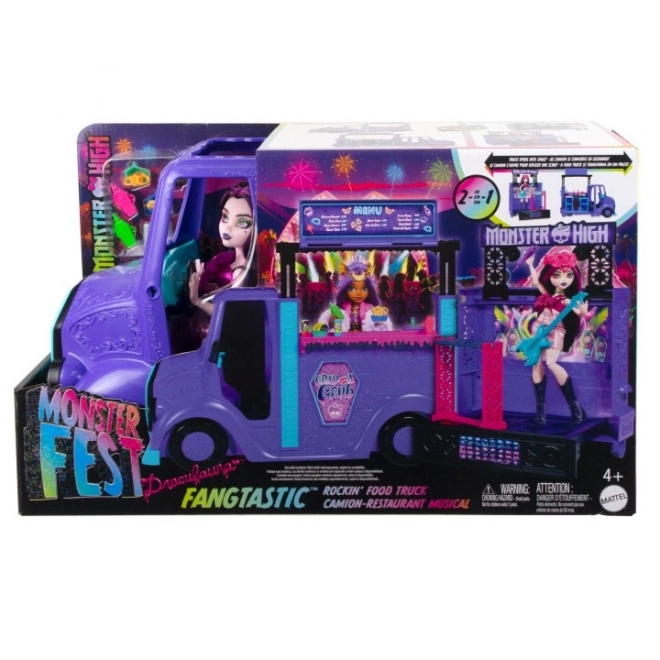 Monster High Draculaura Konzert-Food-Truck Set