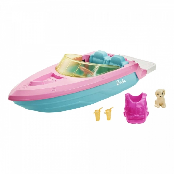 Barbie Motorboot