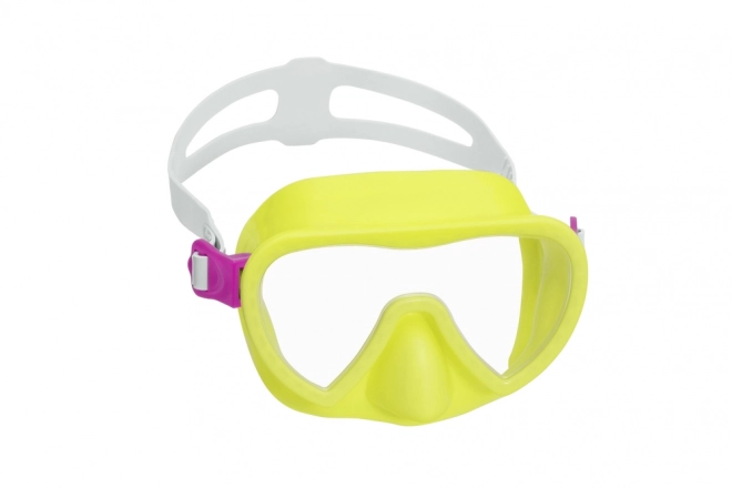 Taucher-Set Bestway Gelbe Maske, Flossen, Rohr 25039