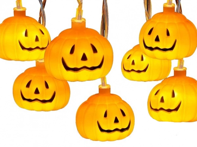 Halloween LED Kürbislichter 200 cm