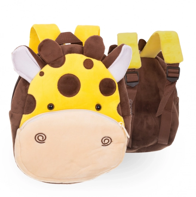 Plüschrucksack Giraffe für Vorschulkinder