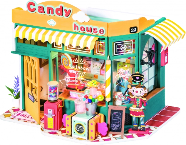 Rolife Zuckerhaus DIY 3D Miniatur Puppenhaus