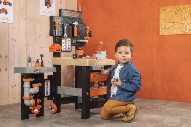 Smoby Black & Decker Mega-Werkstatt für kleine Handwerker