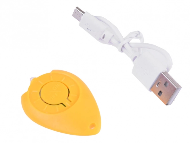 Leuchtende RC UFO Fliegende Kugel – Rosa