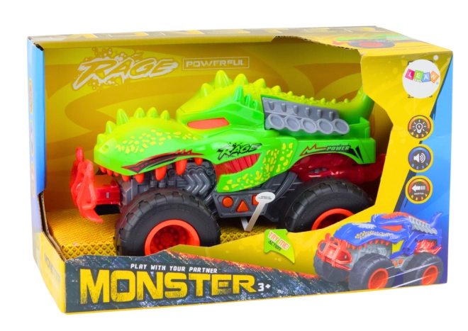 Robuste Konstruktion und große Offroad-Reifen