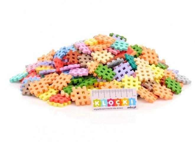 Mini Pastel Bausteine 140 Stk.