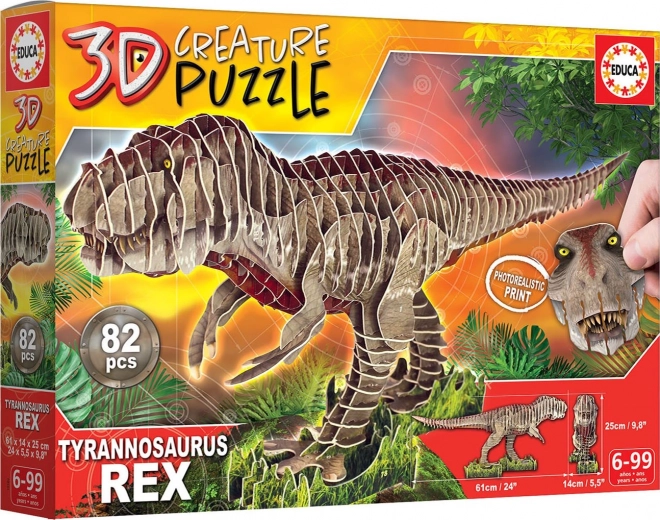 Educa 3D-Puzzle T-Rex für Kinder