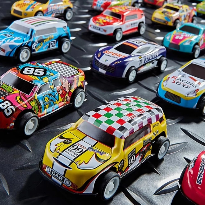 Woopie Rennauto-Set mit Tragetasche und Spielmatte