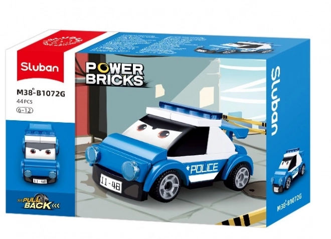 Sluban Power Bricks Polizeiauto mit Augen