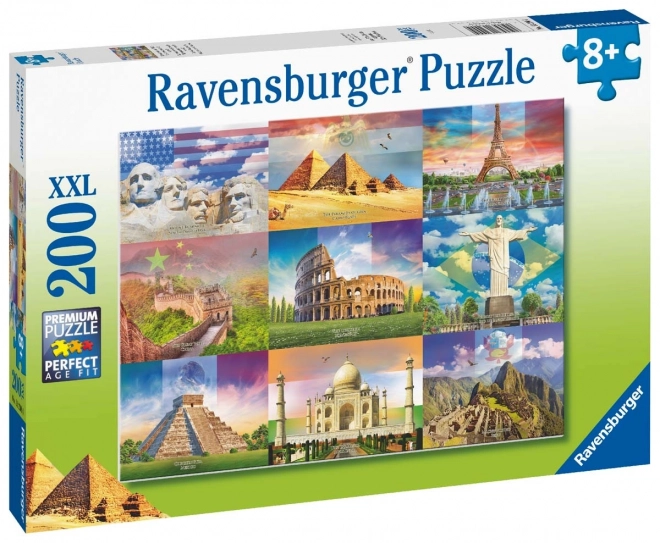 Ravensburger Puzzle Weltwunder XXL 200 Teile
