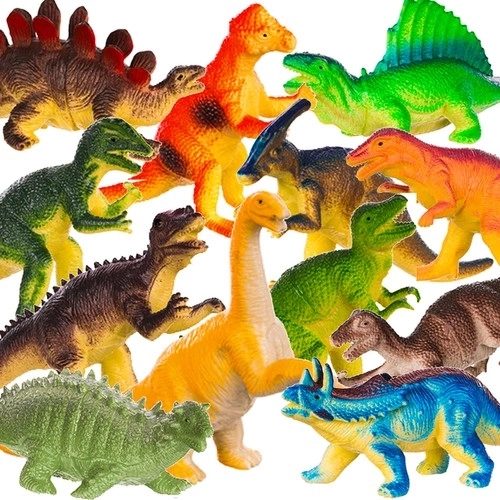 Dino-Set mit 12 Figuren