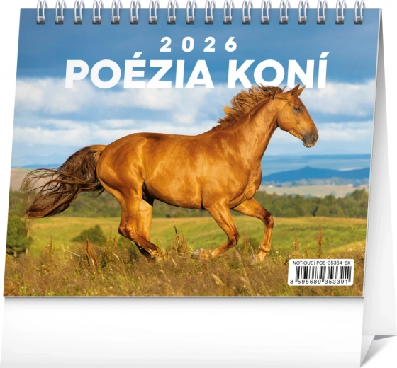 Notique Tischkalender Pferdepoesie 2026
