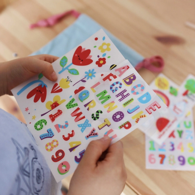Woopie Art&Fun Kreativset Magische Handtasche mit Aufklebern