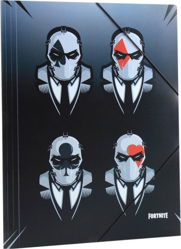 Elastische Mappe A4 pp Wild Cards Fortnite