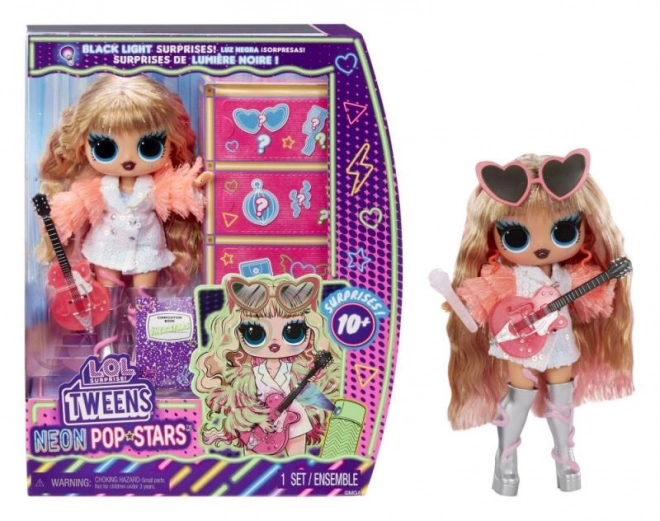 L.O.L. Surprise! Neon Pop Star Tweens Puppe - Thea Stars