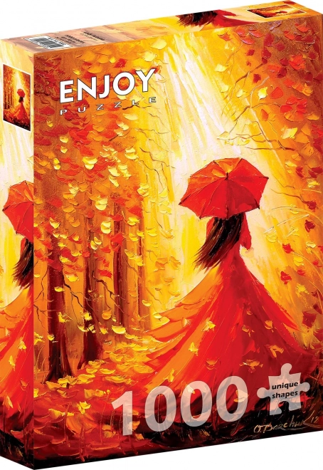 Enjoy Puzzle Herbstdame 1000 Teile