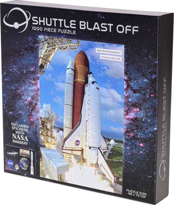 Nasa Puzzle: Start des Space Shuttles