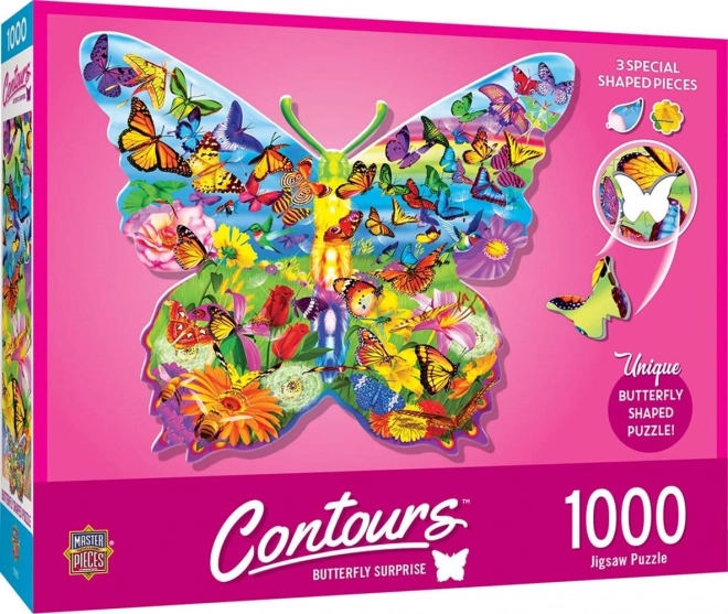 MasterPieces Puzzle Schmetterlingsüberraschung 1000 Teile