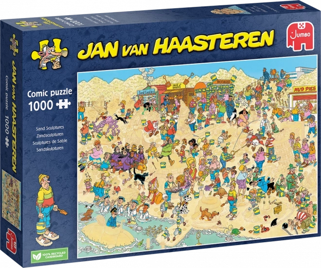 Jumbo-Puzzle Sandfiguren 1000 Teile