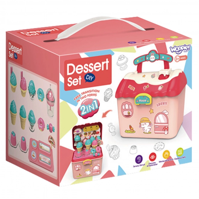 Woopie Eisdiele 2-in-1 Koffer Set