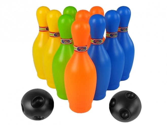 Farbiger Kinder-Bowling-Set