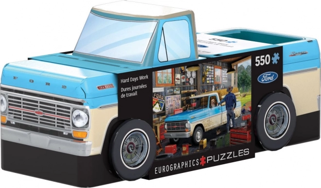 Puzzle im Metalldose Pickup Truck 550 Teile