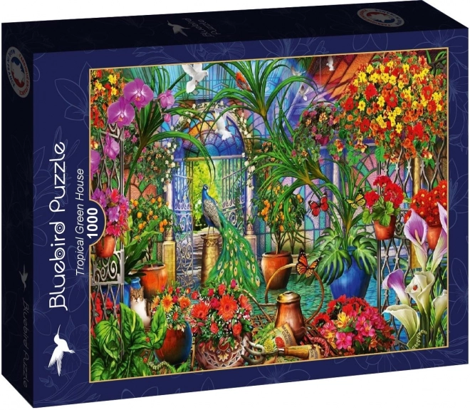 Puzzle Tropisches Gewächshaus 1000 Teile