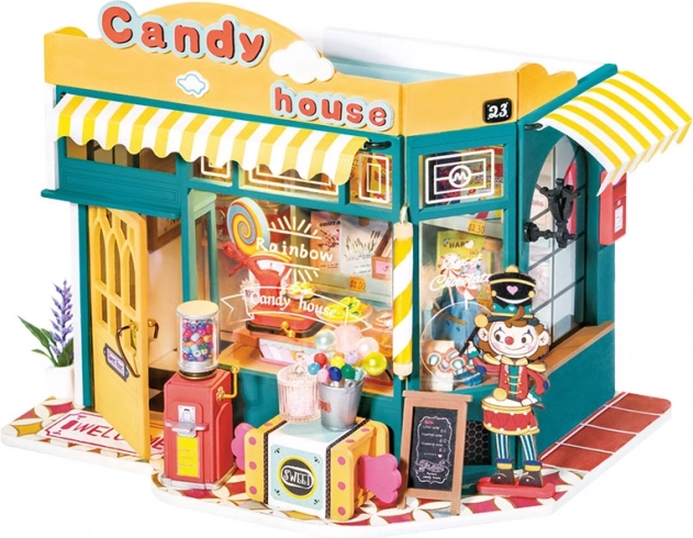 Rolife Zuckerhaus DIY 3D Miniatur Puppenhaus