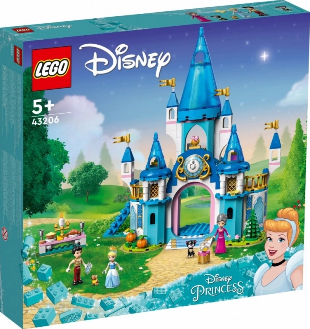 Cinderellas Schloss mit dem schönen Prinzen von LEGO Disney