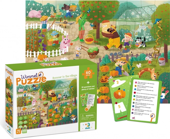 DODO Puzzle Sommer auf dem Land 60 Teile