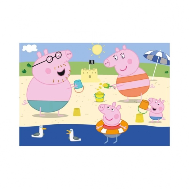 Peppa Pig: Im Urlaub Puzzle